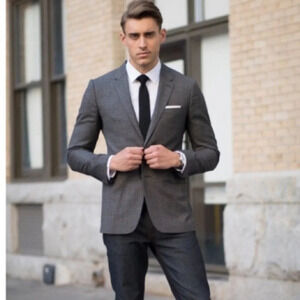 New Bonobos- Jetsetter Stretch Italian Wool Blazer